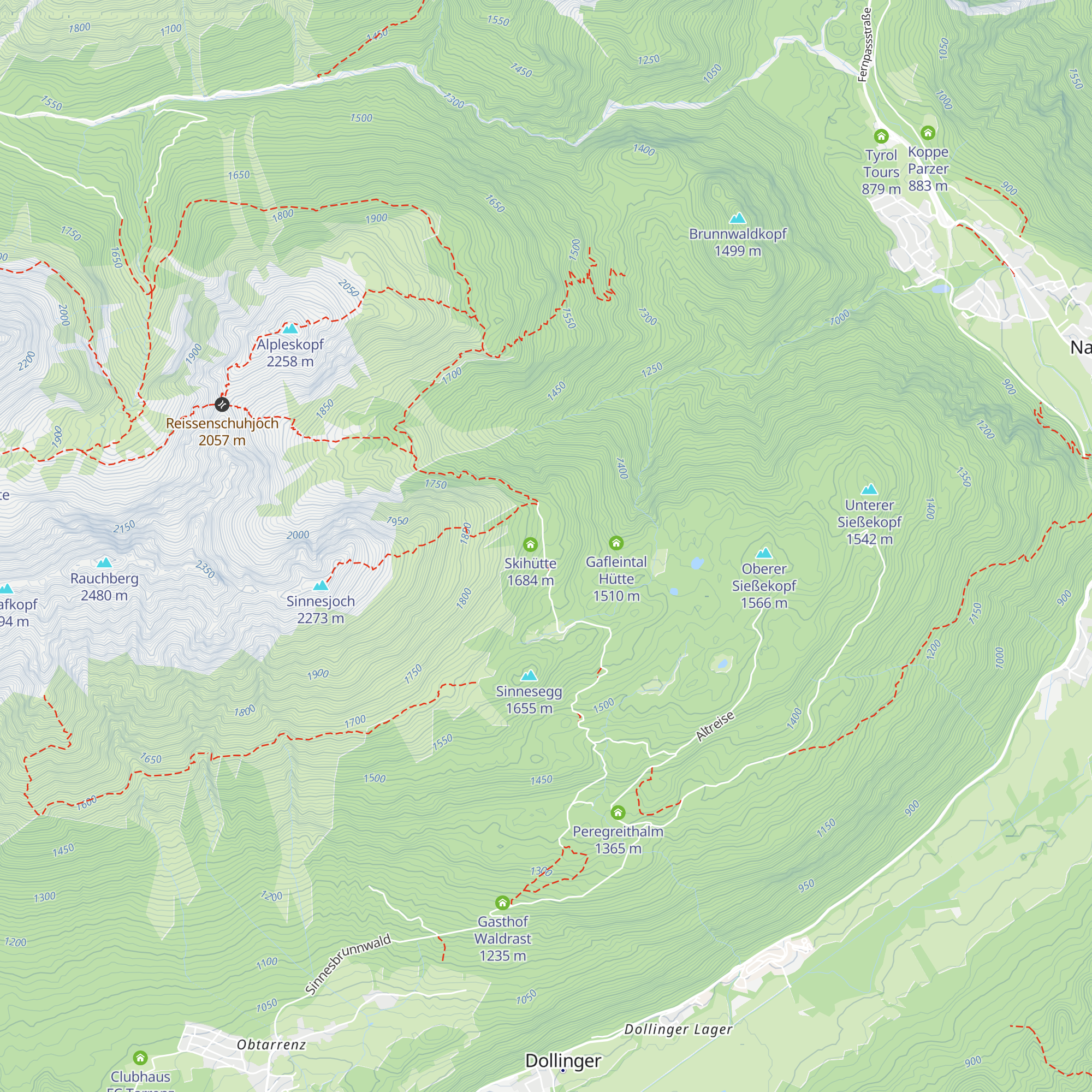 Kälberhütte (Bergwachthütte) map