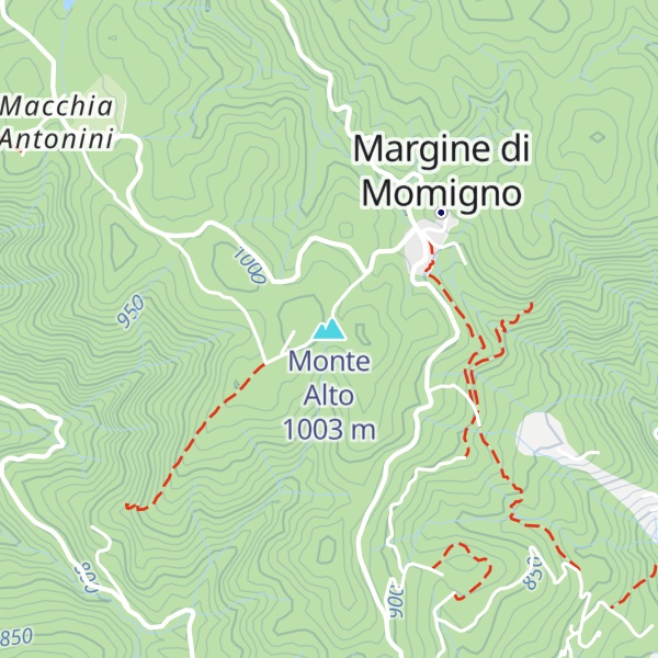 Map of Monte Alto