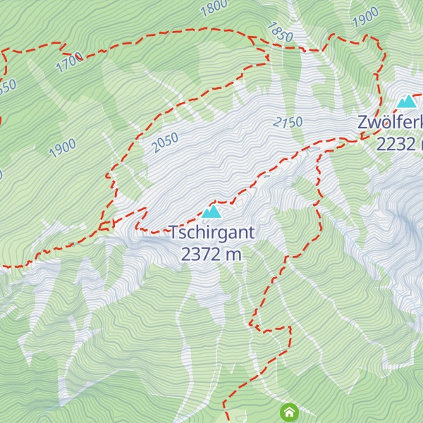 Map of Tschirgant