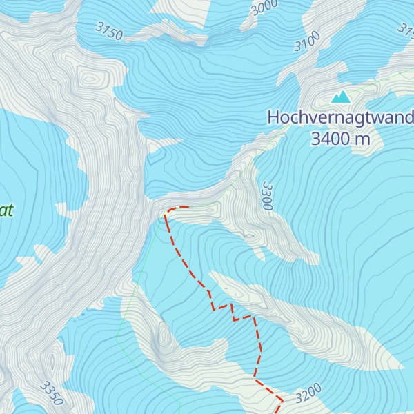 Map of Hochvernagtspitze