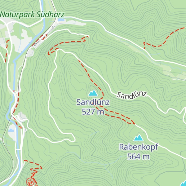 Map of Sandlünz