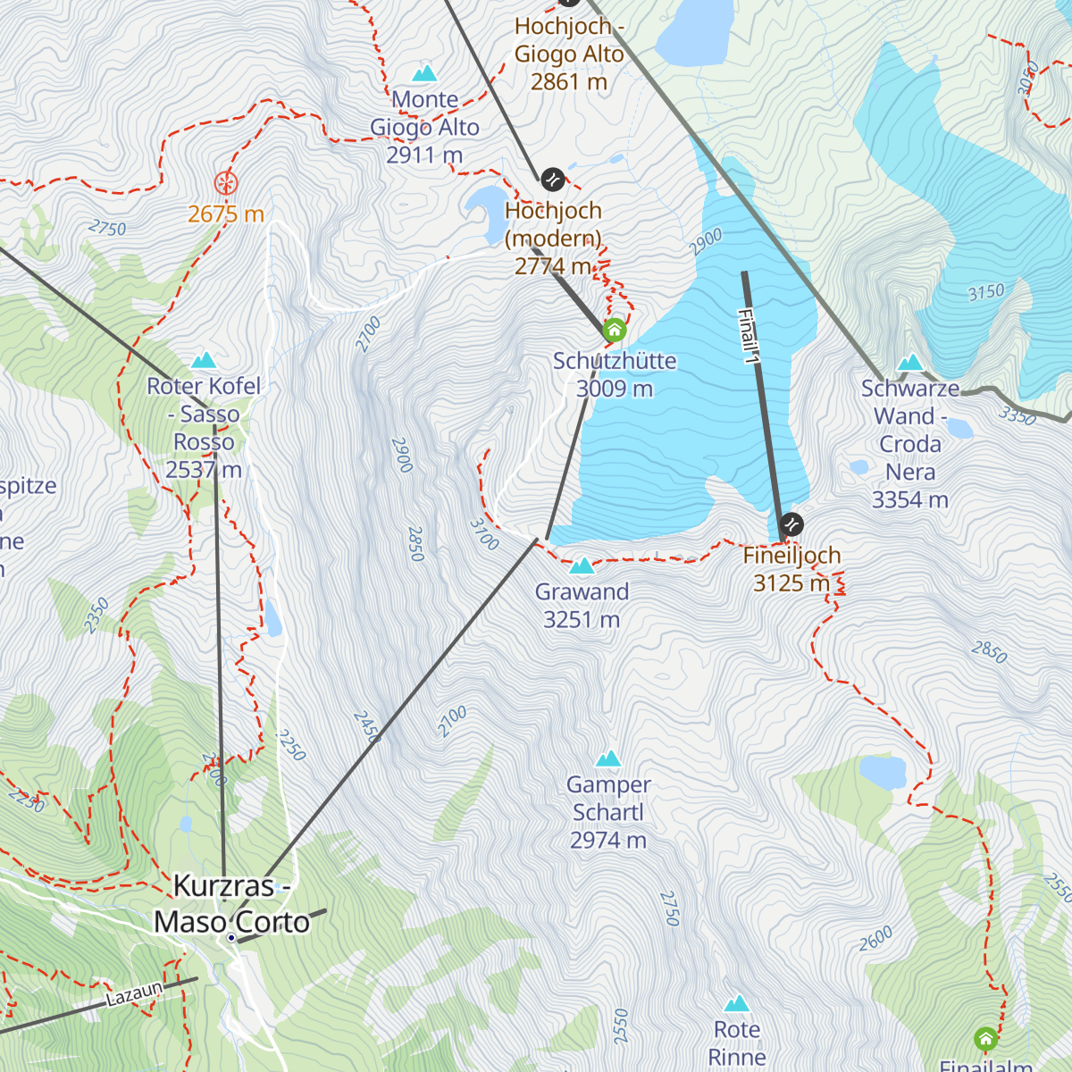 Hotel Grawand map