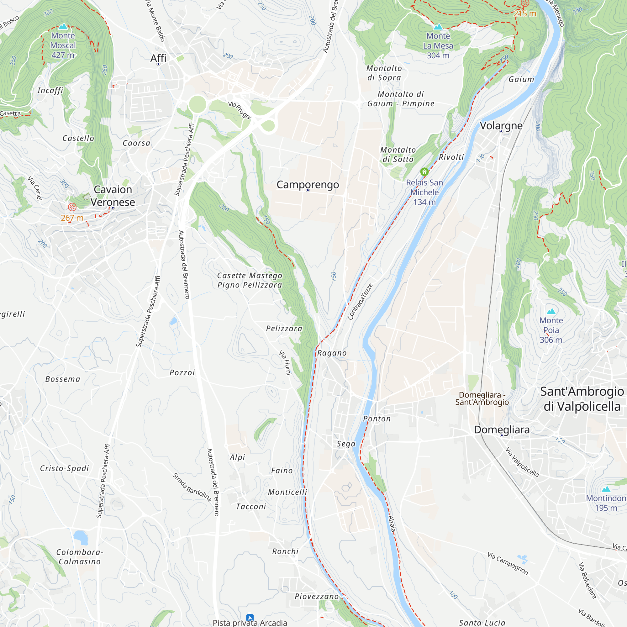 Agriturismo Val del Tasso map