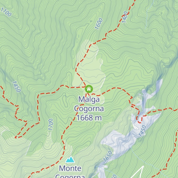 Map of Malga Cogorna