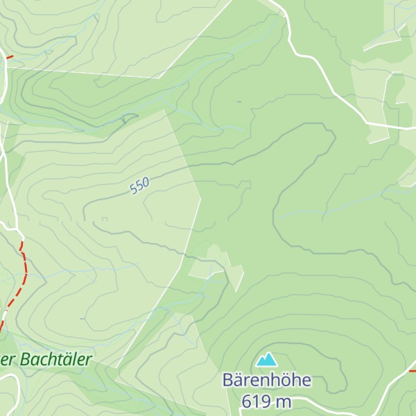 Map of Bauersköpfe