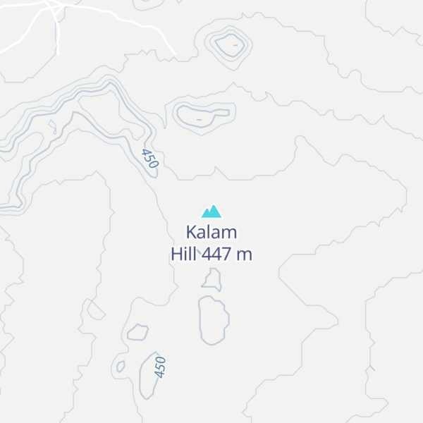 Map of Kalam Hill