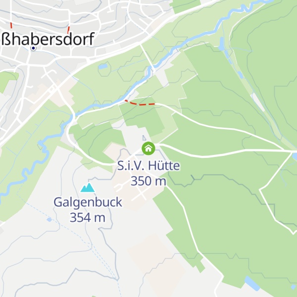 Map of S.i.V. Hütte