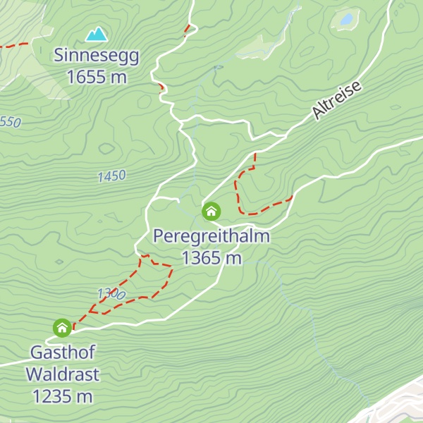 Map of Peregreithalm