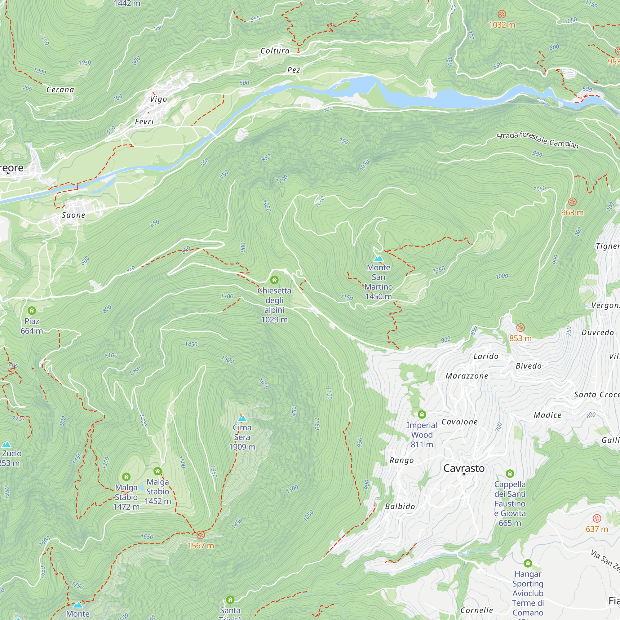 Bar Ristorante Passo Durone map