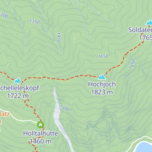 Map of Zwieselberg