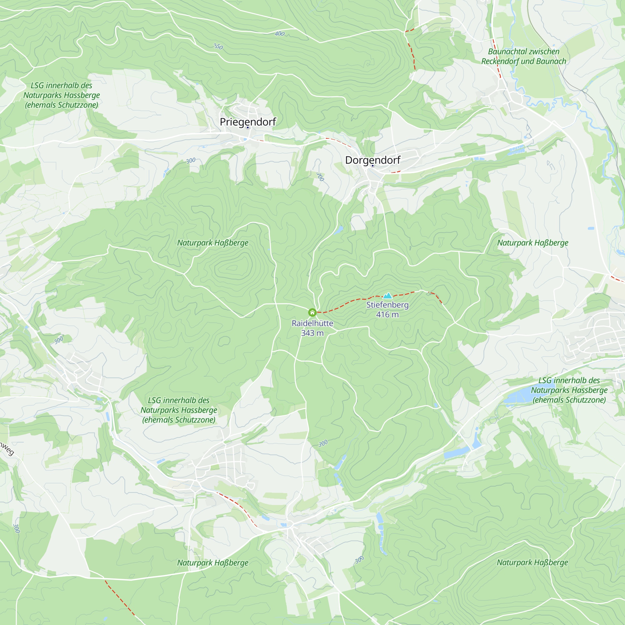 Raidelhütte map