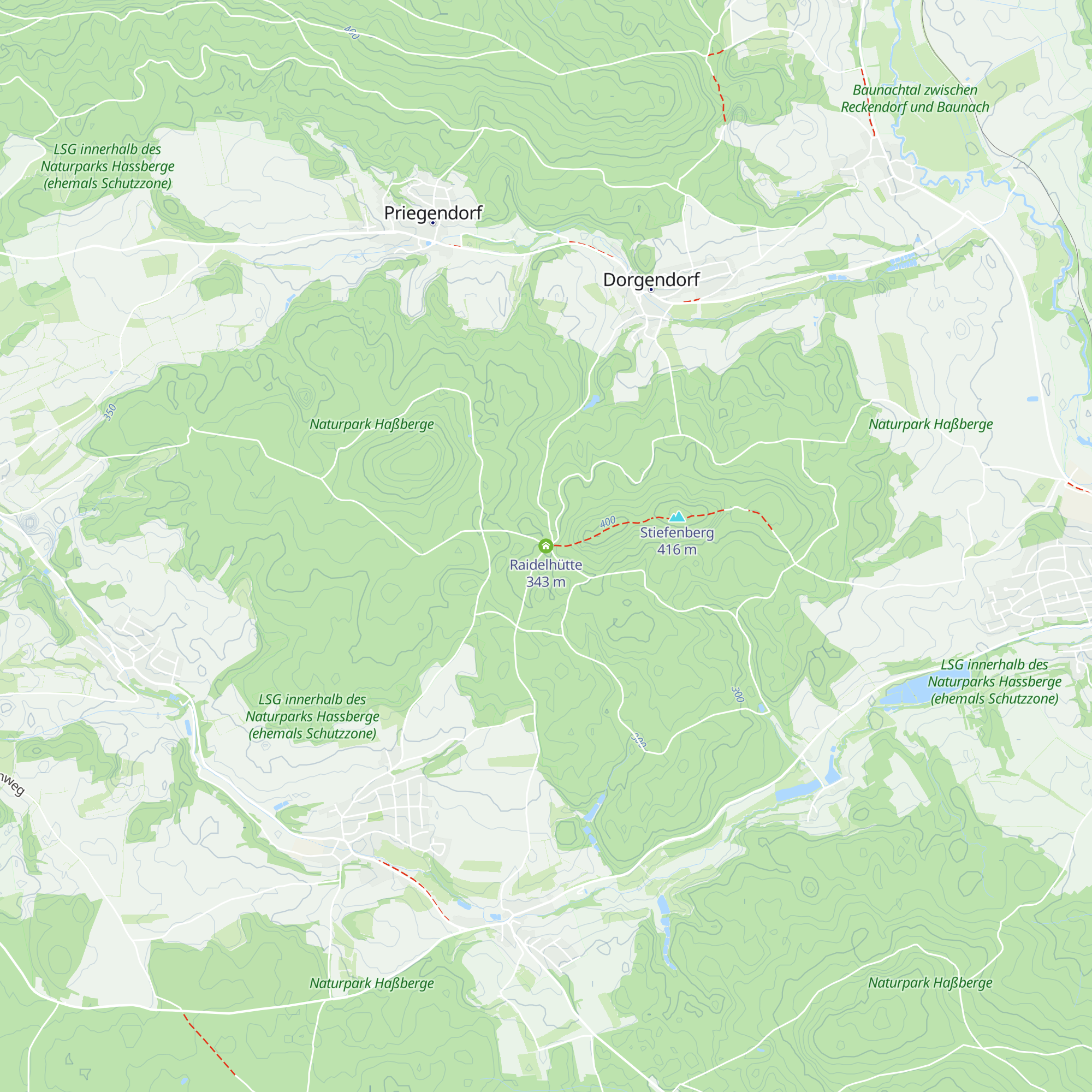 Raidelhütte map