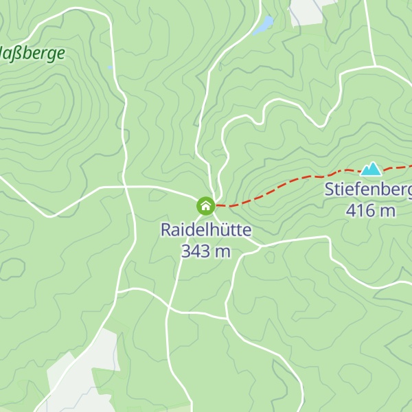 Map of Raidelhütte