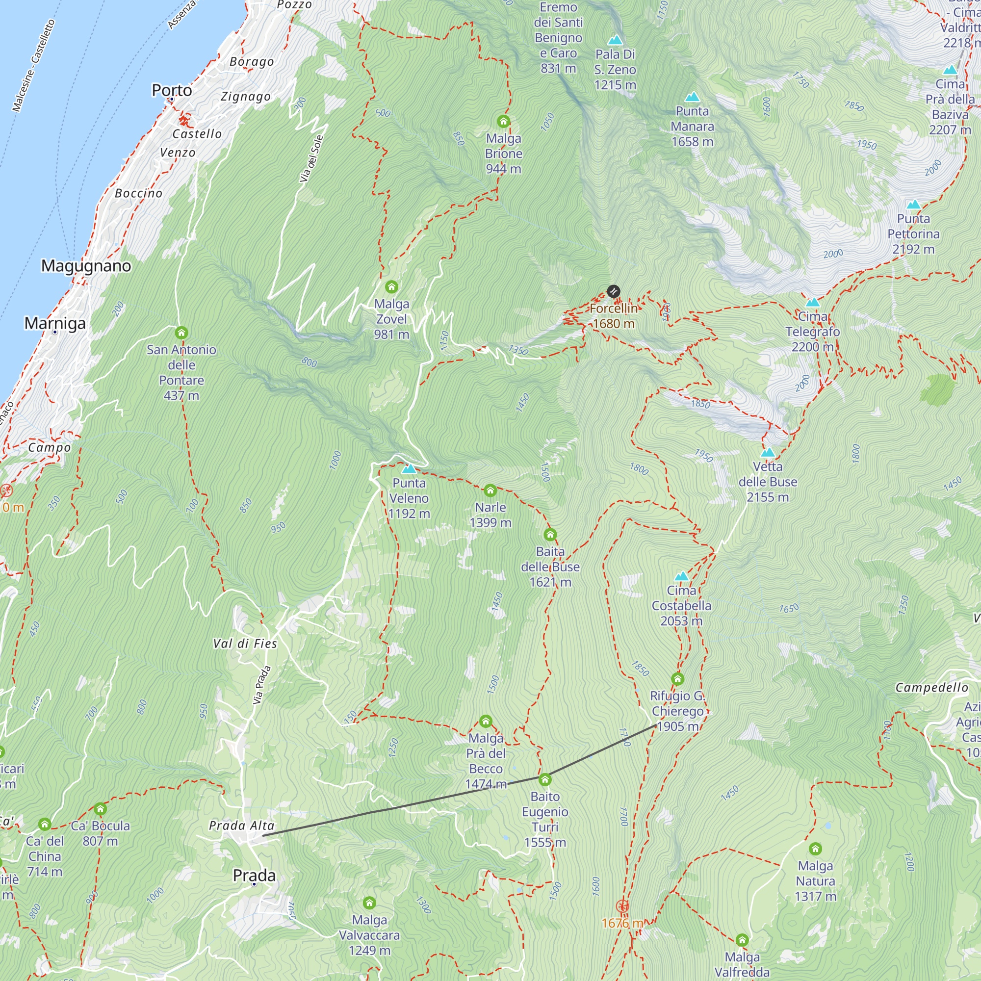 Narle map