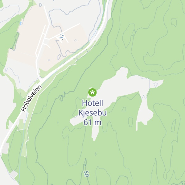 Map of Hotell Kjesebu