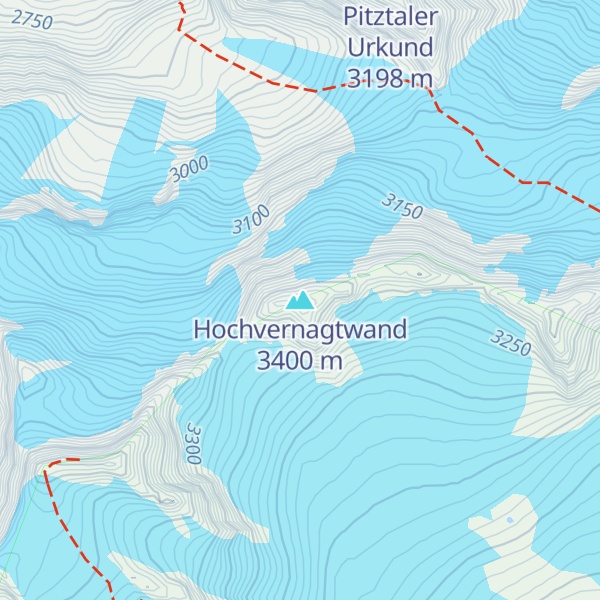 Map of Hochvernagtwand