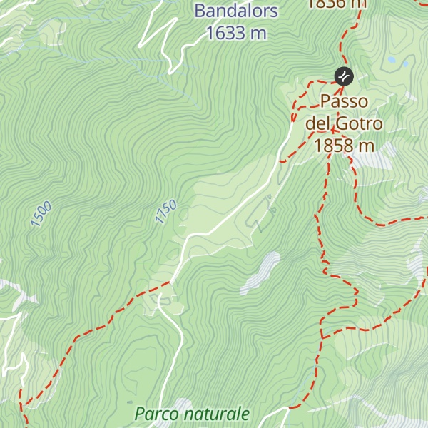 Map of Malga Movlina
