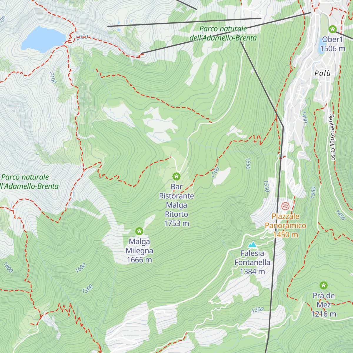 Bar Ristorante Malga Ritorto map