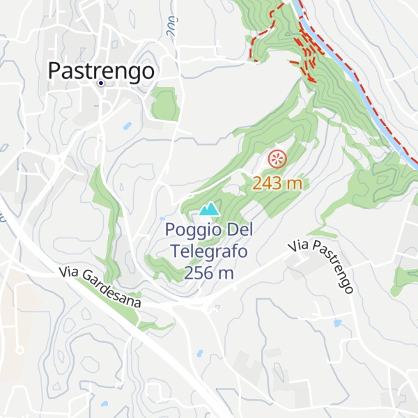 Map of Poggio Del Telegrafo