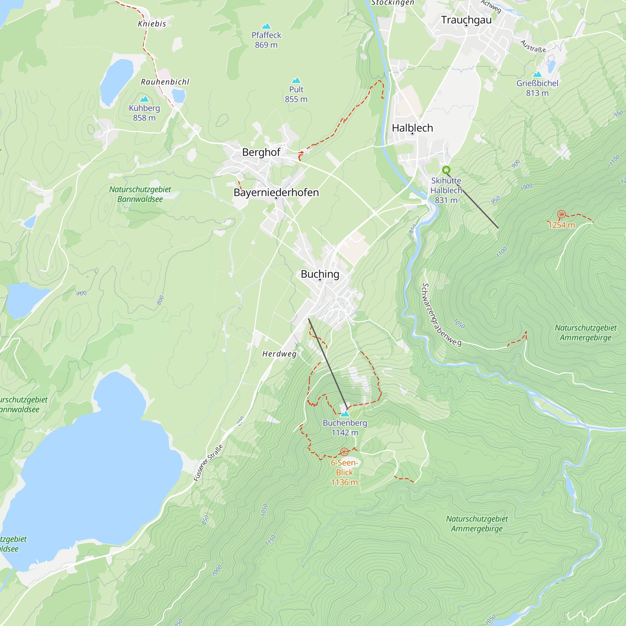 Café Pension Sonne map