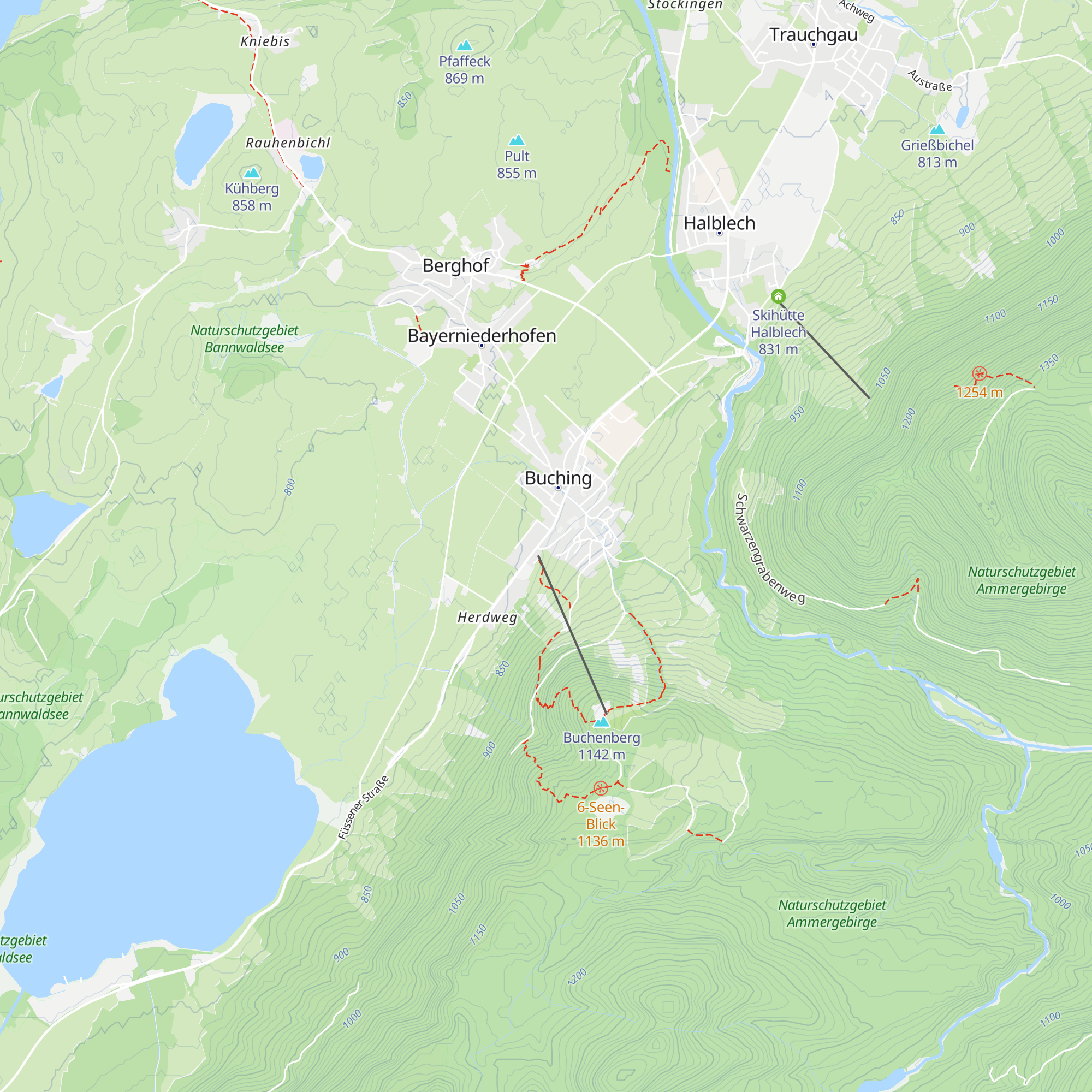 Café Pension Sonne map