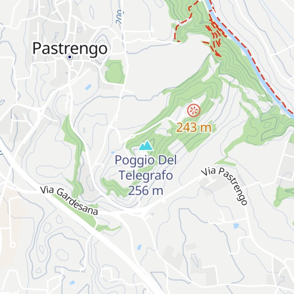 Map of Telegrafo Ottico di Pastrengo