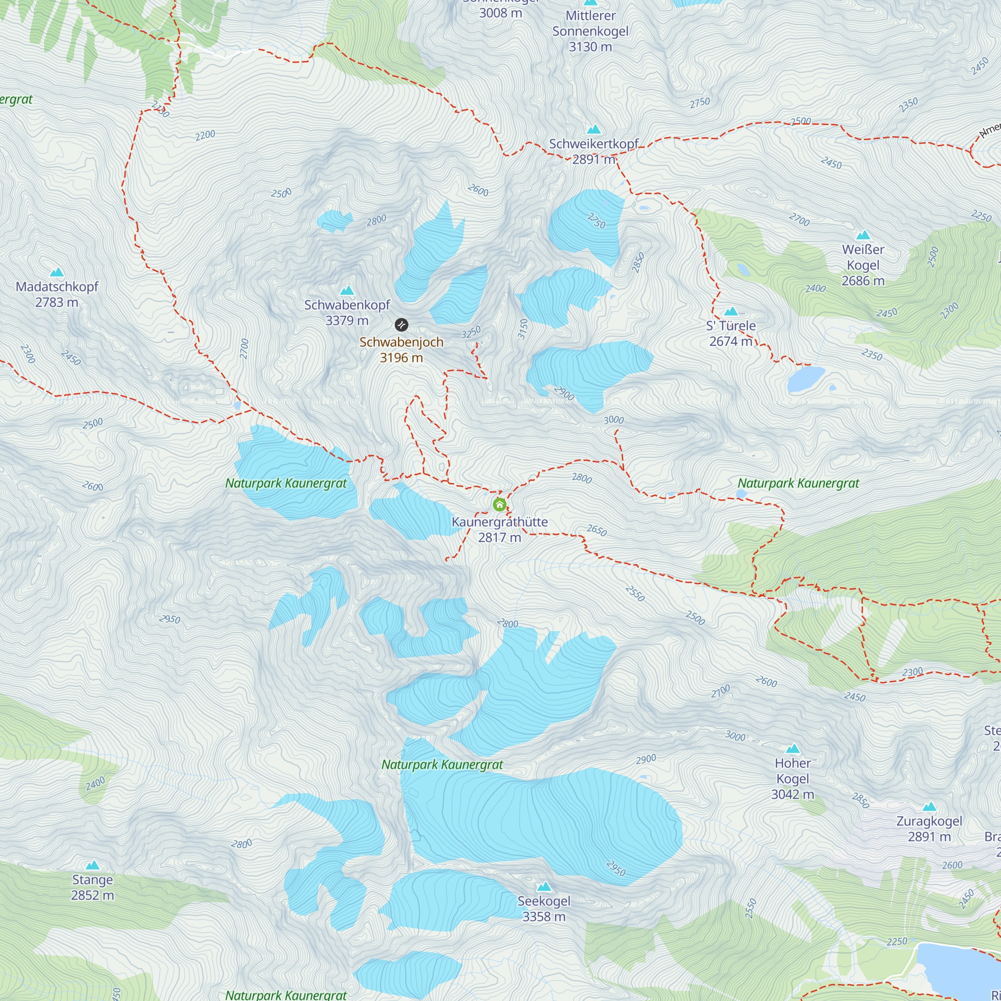 Winterraum map