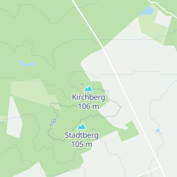 Map of Kirchberg