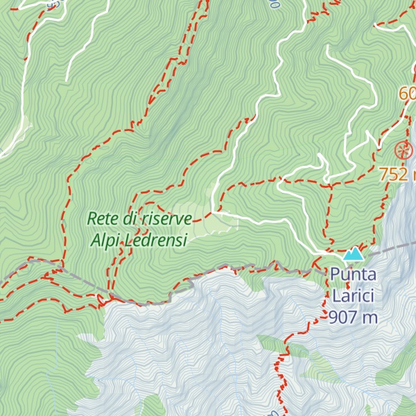 Map of Malga Palaer
