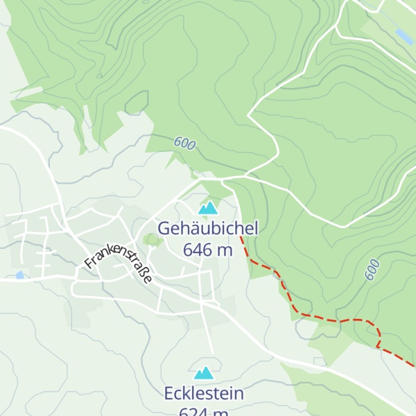 Map of Gehäubichel