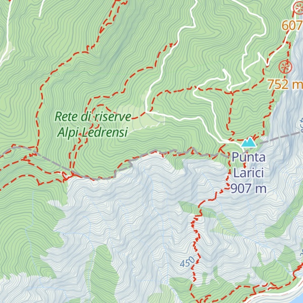 Map of Monte Palaer
