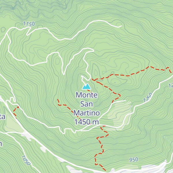 Map of Monte San Martino