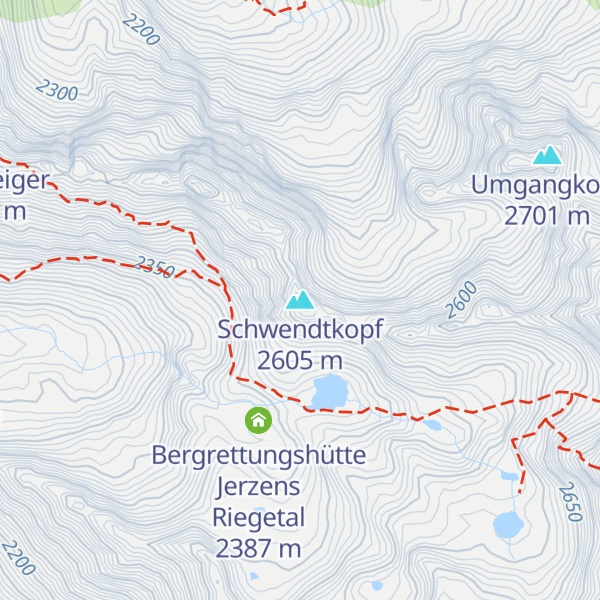 Map of Schwendtkopf