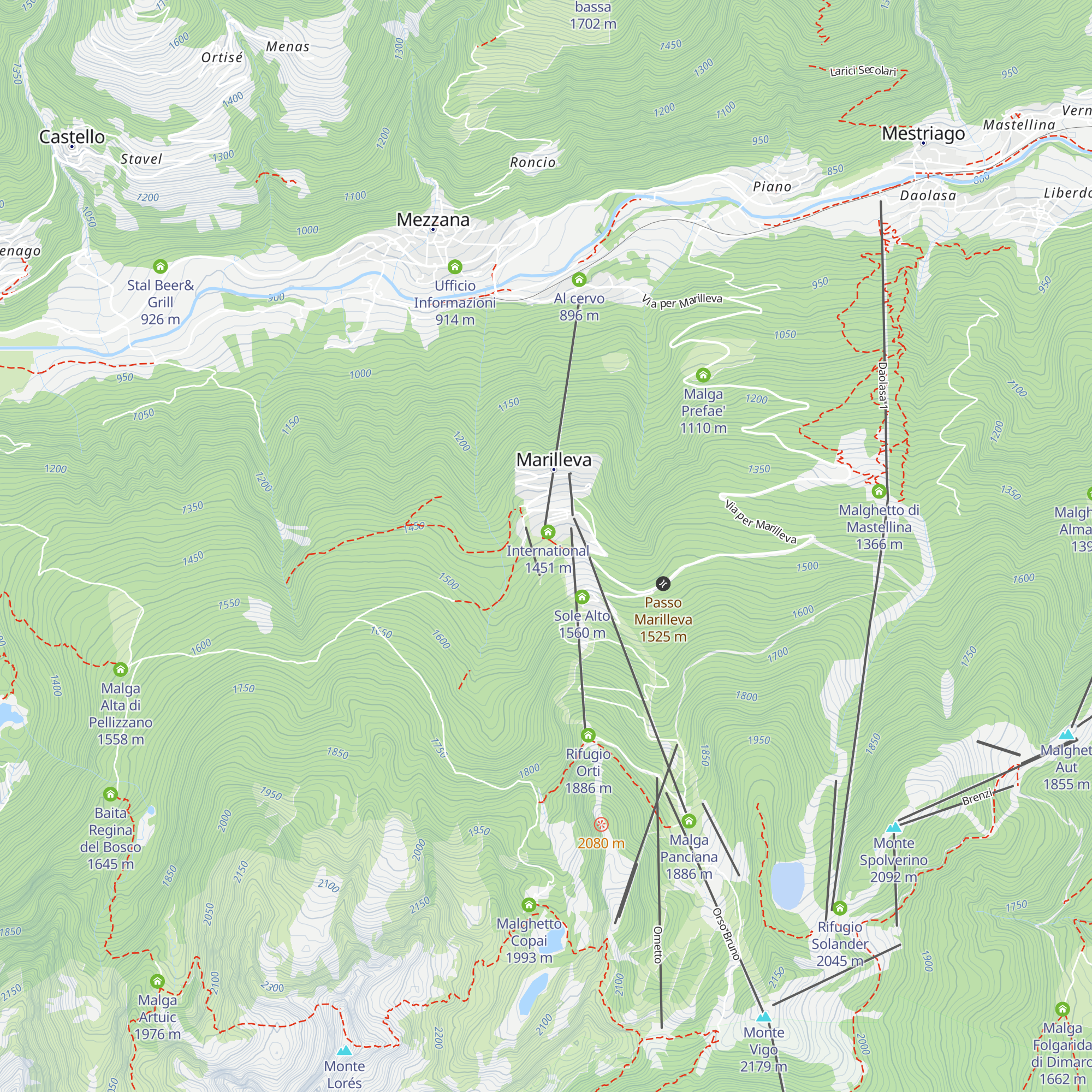 Bar Paninoteca Centro Scuola di Sci map