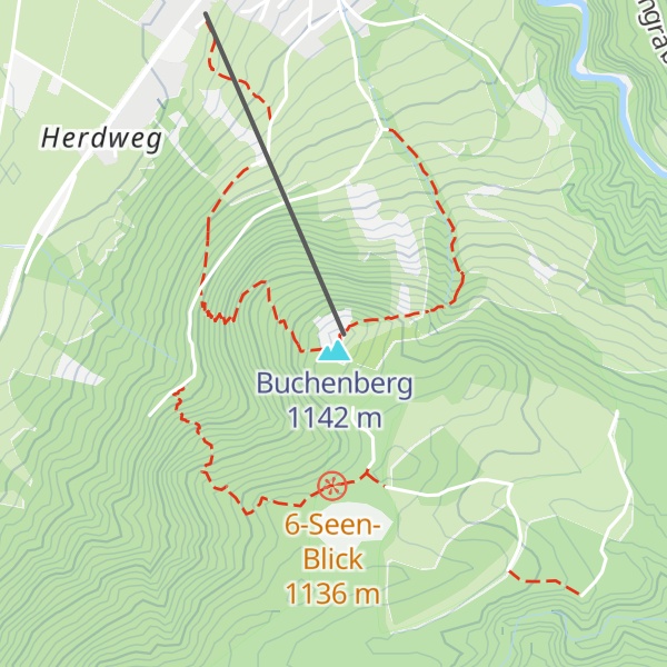 Map of Buchenbergalm