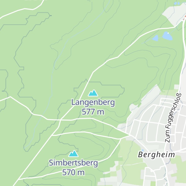 Map of Langenberg