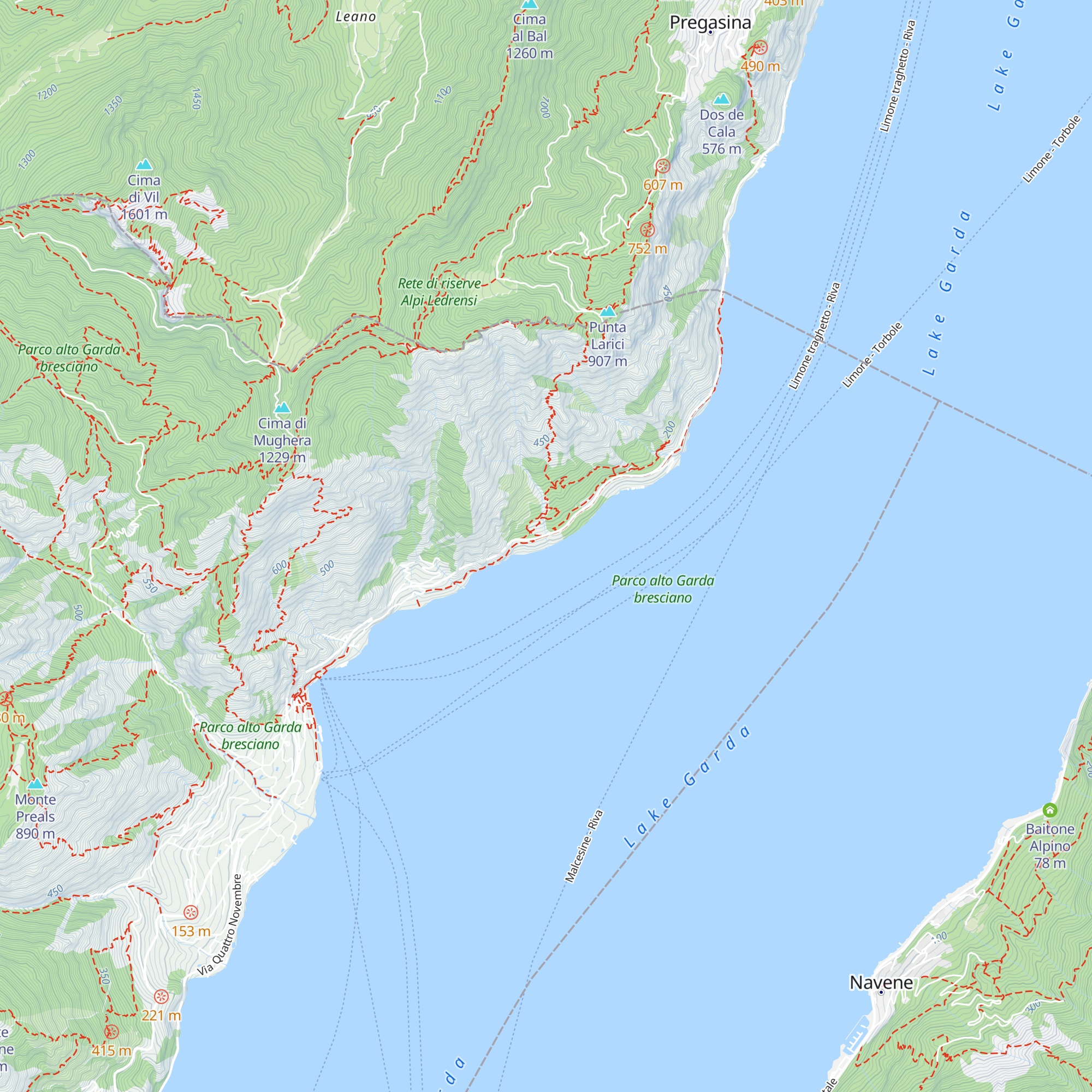 Villa Zagara map
