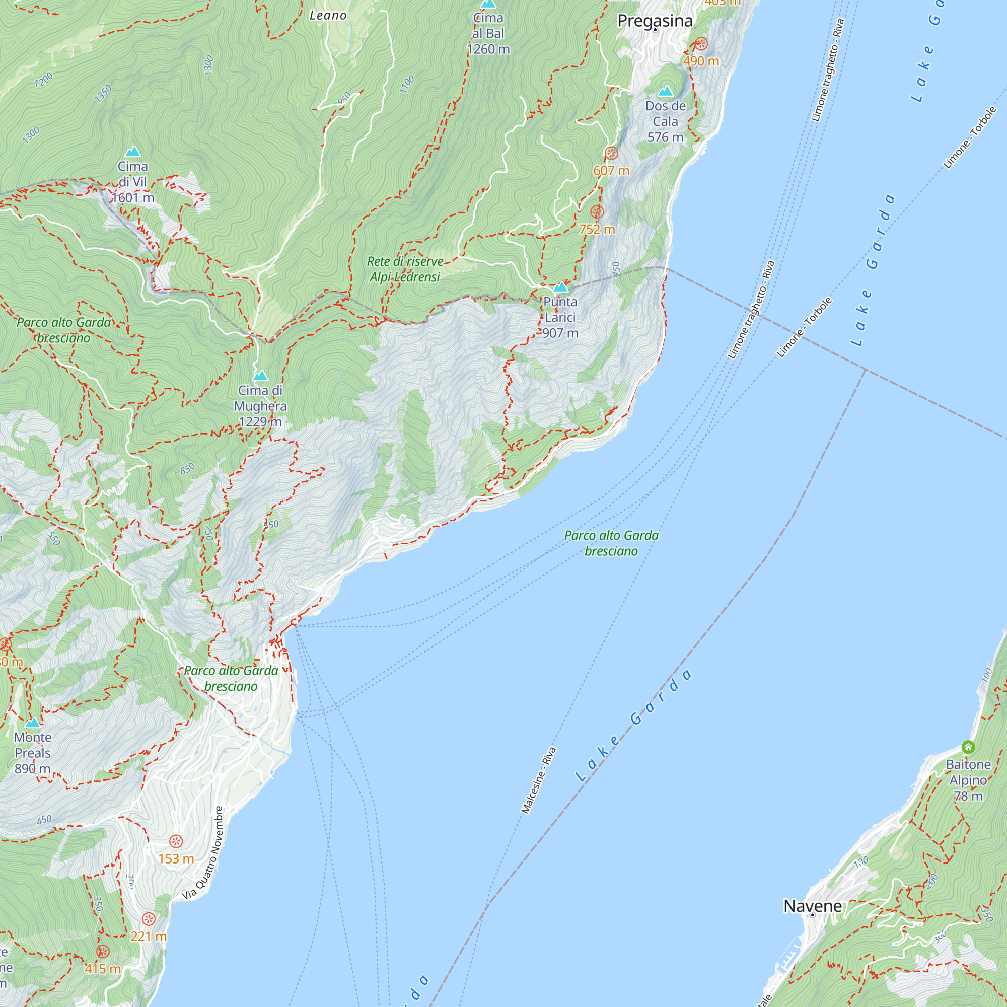 Villa Zagara map