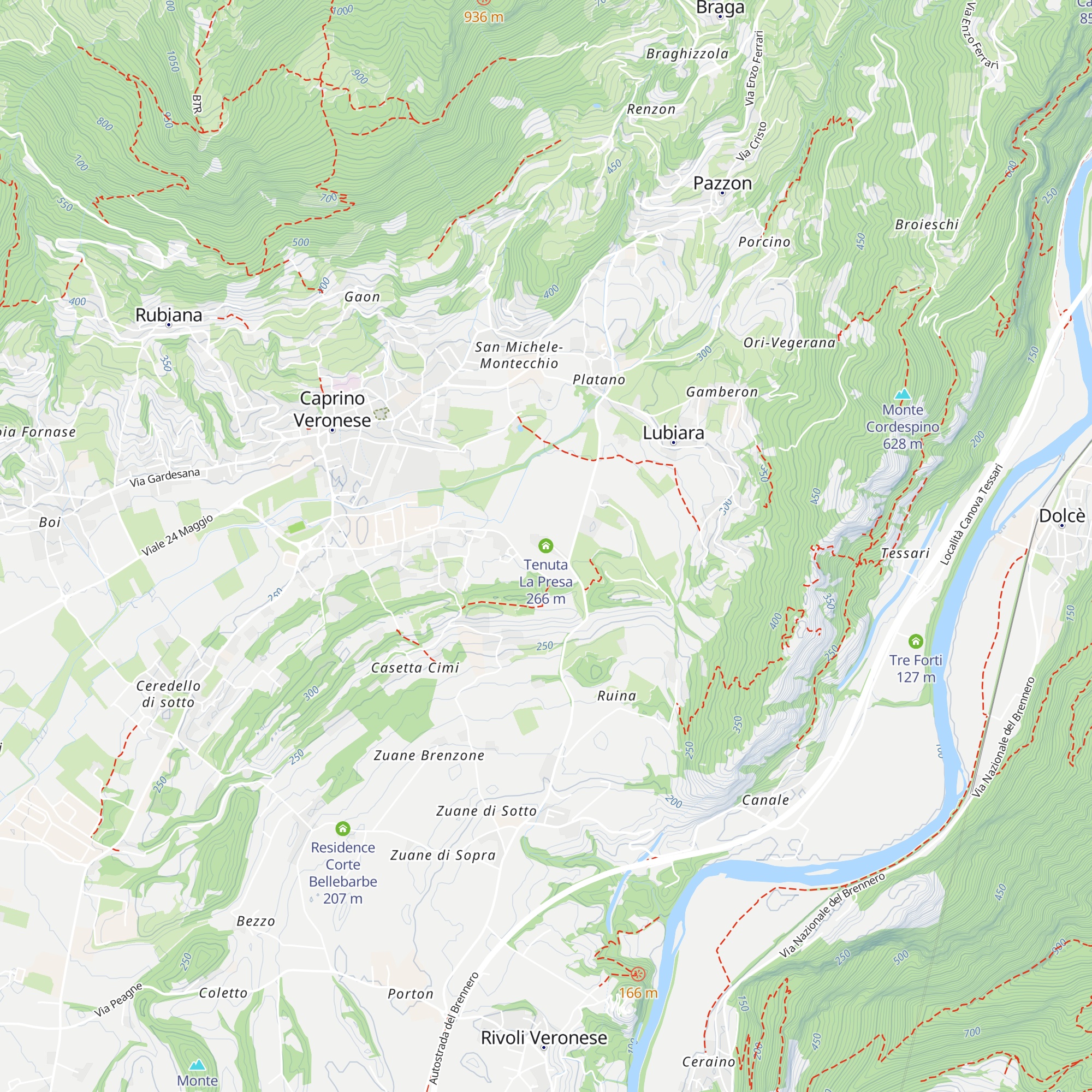 Tenuta La Presa map