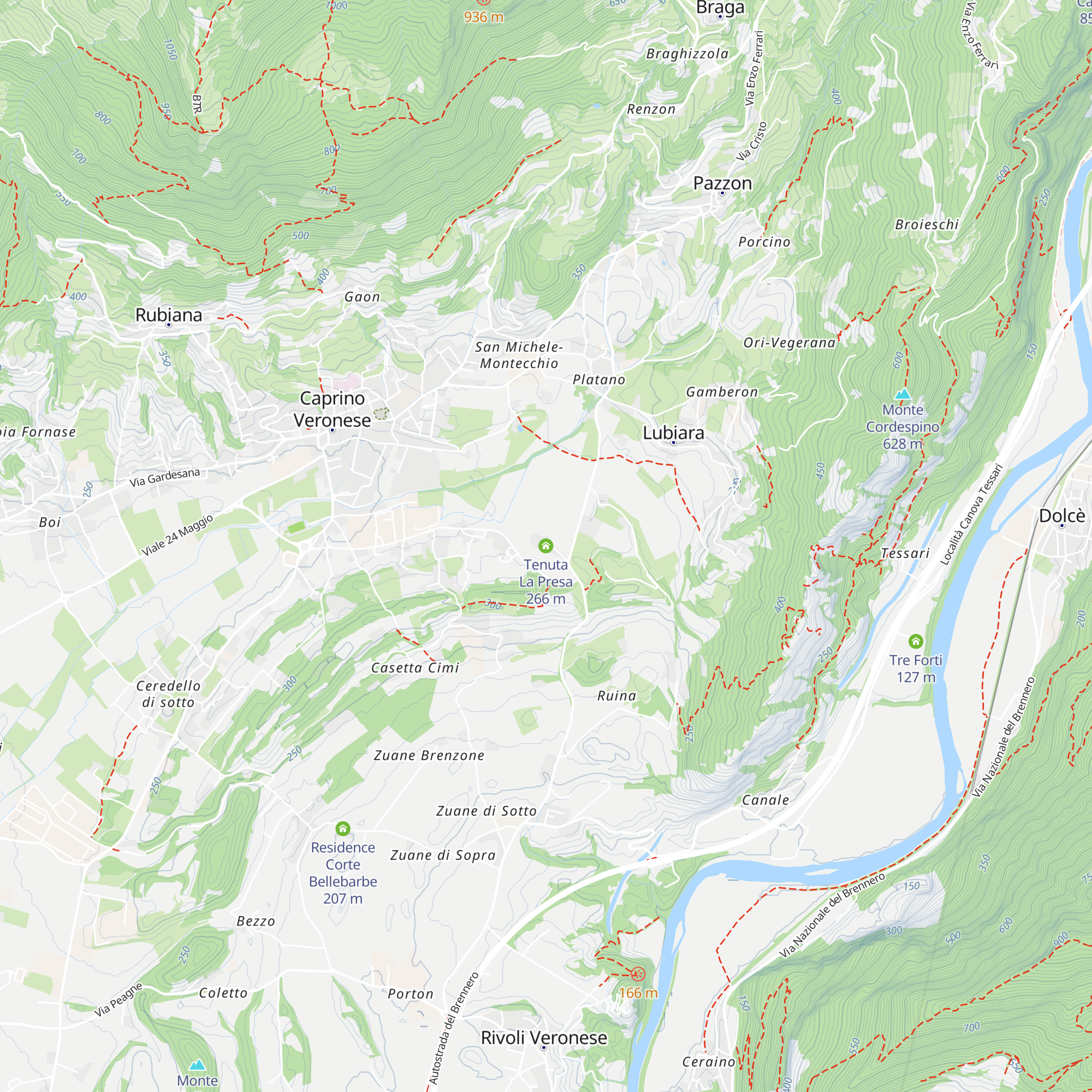 Tenuta La Presa map