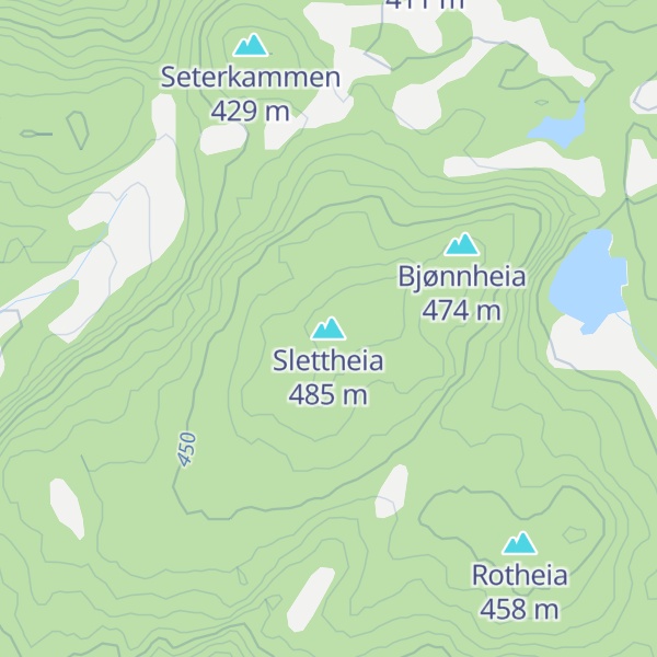 Map of Slettheia