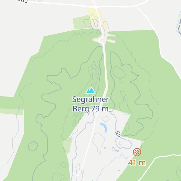 Map of Segrahner Berg