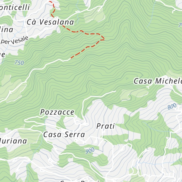 Map of Monte Emiliano