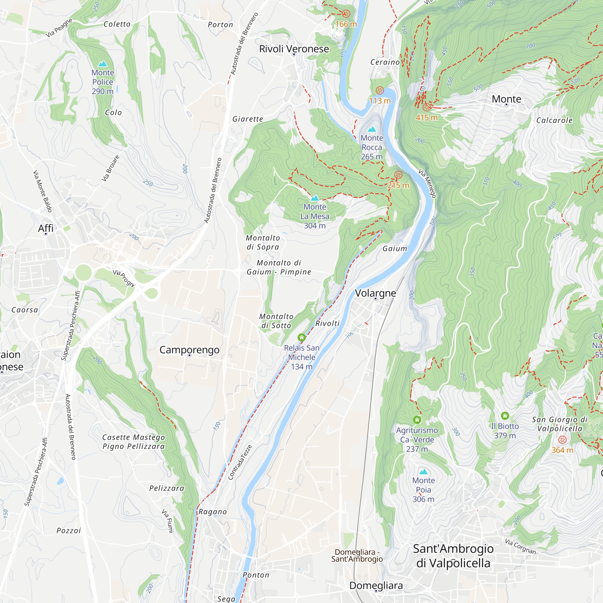 Sol de Montalto map