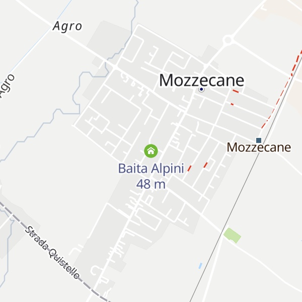 Map of Baita Alpini