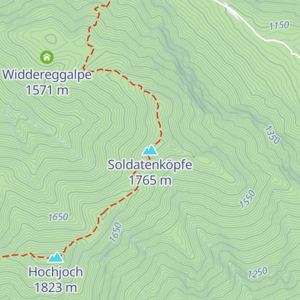 Map of Soldatenköpfe