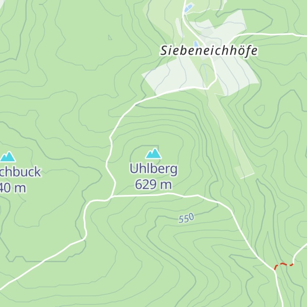 Map of Uhlberg