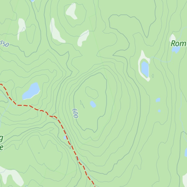 Map of Høgbrenna