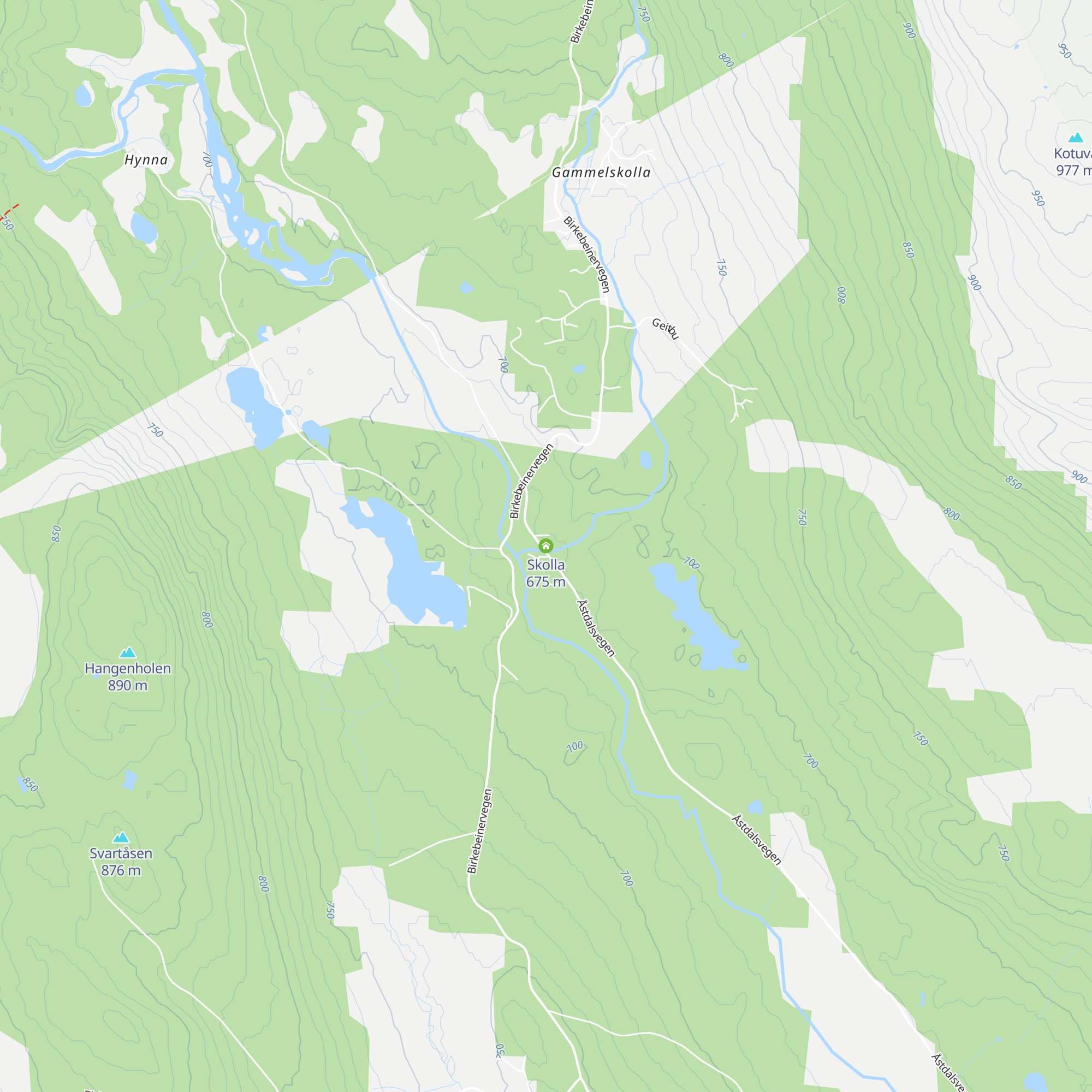 Skolla map