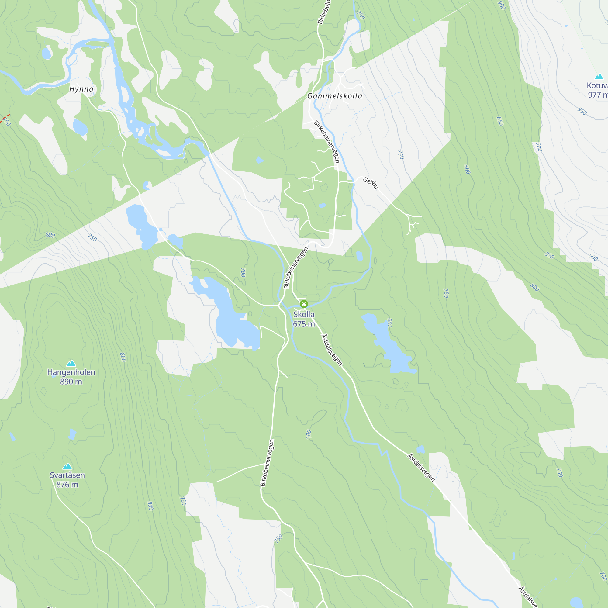 Skolla map